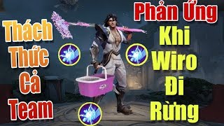 [Gcaothu] Wiro đi rừng thử phản ứng đồng đội - Lùa cả team bạn xin một lần được chết