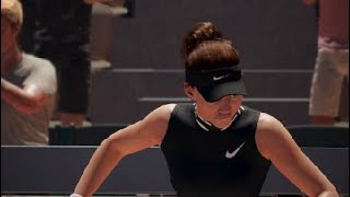 AO International Tennis Roland Garros 4th round Simona Halep vs. Iga Swiatek