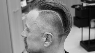 мужская стрижка Undercut от HOOLiGANZ