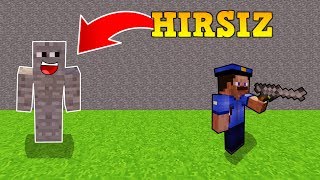 HIRSIZ VS POLİS #71 - Görünmez Hırsız (Minecraft)