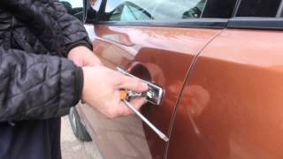 Вскрытие двери в Infiniti FX35