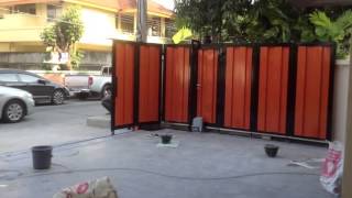 Cổng trượt cung tròn, cổng tự động, cổng xếp inox, cổng đện - Mr Tuyến - 0917 83 80 80