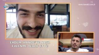 Kısmetse Olur - Erdem ve nişanlısından sürpriz ziyaret!