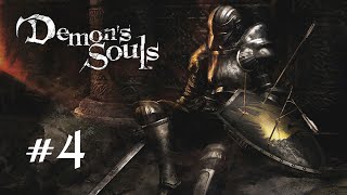 Demon's Souls - Прохождение без смертей - #4 - Stonefang Tunnel, 2-1 - Убиваем Armor Spider