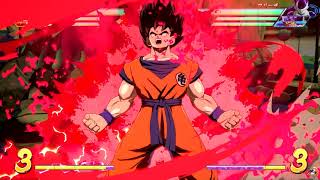 Dragon Ball FighterZ - Base Goku & Vegeta NEW HD Gameplay Screenshots! DLC #3 (1080p)