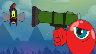 Новый несносный Красный Шарик против новых героев мультик игра Red Ball Rush серия 1