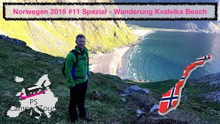 Norwegen 2019 #11 Spezial - Wanderung Kvalvika Beach