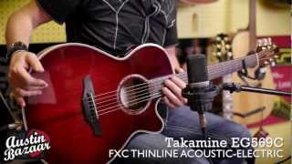 Takamine EG569C FXC Thinline Acoustic-Electric Guitar - Brad Davis