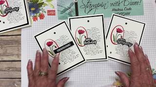 Peaceful Poppy Stampin' Up!® Clean and Simple Card