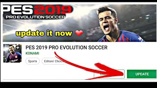 2 simple ways to get pes 2019 mobile update | 100%❤
