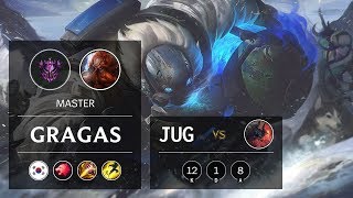 Gragas Jungle vs Aatrox - KR Master Patch 9.12