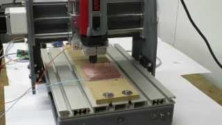 CNC USB Controller - Drilling and milling PCB with MiniCNC