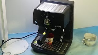 Ремонт кофеварки Krups XP4000 постоянно работает помпа