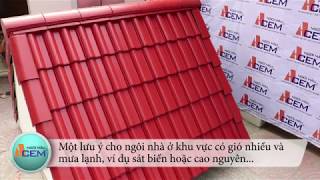 HƯỚNG DẪN KHOẢNG CÁCH THANH MÈ / LITÔ KHUNG KÈO NGÓI MÀU LỢP NHÀ