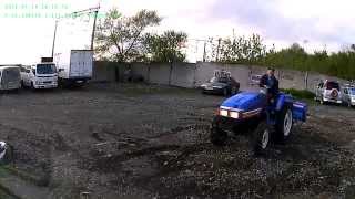 обзор тест трактор Iseki TU225F, www.jpstyle.ru - japanese tractor