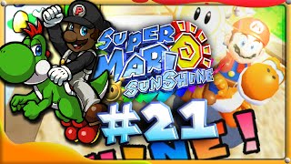 Super Mario Sunshine - Part 21 - Bianco Hills - Secret Shine Sprites | Coin Bonanza
