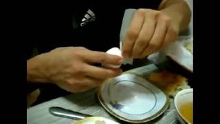 Супер быстрая чистка яйца \ Remove eggshell in 10 seconds