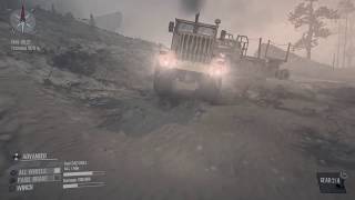 Spintires Mudrunner PS4 - K700 winch rescue