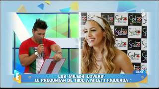 Milett Figueroa habló sobre los atributos de Antonio, Guty y Christian Meier