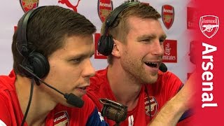 Per Mertesacker & Wojciech Szczesny: UnClassic Commentary