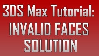 [3DS Max] Invalid faces export as FBX solution