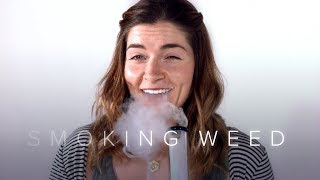 First Time Smoking Weed Captured in Slow Motion | First Takes | Cut