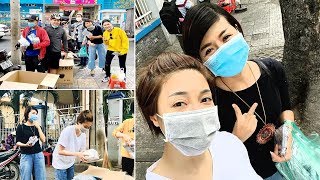 Pha Lê đi phát khẩu trang miễn phí phòng dịch corona,liên tiếp gặp phản ứng bực dọc của người dân
