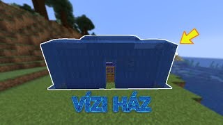 ? Hogyan Épits Vízi Házat a Minecraftban! ?