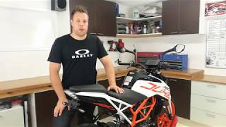 Installing a Mustard Bikes tail tidy on a 2017 KTM Duke 390