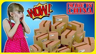 7 ПОСЫЛОК С ИГРУШКАМИ ИЗ КИТАЯ! Открываем подарки от магазина NEWCHIC + подарки для зрителей