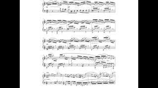 J.S.Bach - Harpsichord Concerto no.1 in D minor BWV 1052 - 1. Allegro - Piano solo