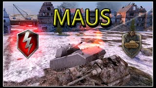 МАУС/ЛУЧШИЙ СВЕТЛЯК В ИГРЕ! (обзор wot blitz)