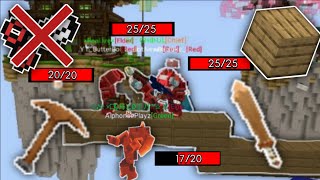 BEDWARS WOOD ONLY CHALLENGE ?? W/Butterboi & Friends [1.11.13] (Blockman Go:Blocky Mods)