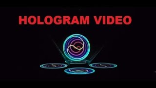 Hologram Video. 3D голограмма - 1 Minute Story NS