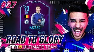 FIFA 19 ROAD TO GLORY #27 - COMPLETING POTM HAZARD! LOTS OF PACKS!