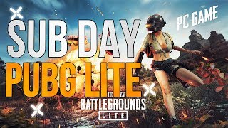 ? PUBG LITE SUB DAY для слабых пк. Пубг Лайт на пк. Где скачать пабг лайт ?