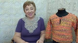 Мастер-класс по вязанию крючком для детей от О.С. Литвиной. Кофточка "Карамелька"