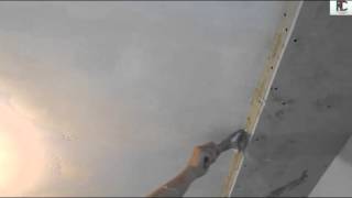 Как удалить водоэмульсионную краску с потолка