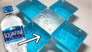 WATER SLIME!?Testing NO GLUE water Slime!