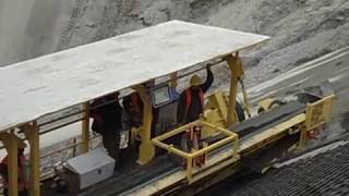 Titan Slipform Concrete Paver for Concrete Faced Rockfill Dams