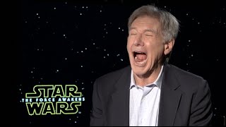 STAR WARS THE FORCE AWAKENS interviews - Ford, Ridley, Boyega, Abrams, Christie, Isaac, Nyong'o