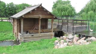 Водяная мельница на реке Жужа в Коломенском.