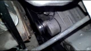 Свистит шелестит ролик натяжителя ремня генератора на Renault Duster 2.0 F4R