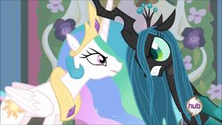 Princess Celestia vs. Queen Chrysalis