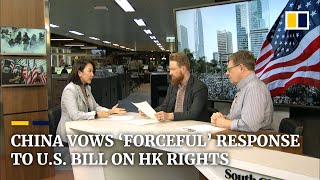 China threatens ‘forceful measures’ in response to US bill on Hong Kong rights