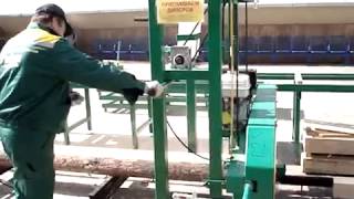 Бензиновая ленточная пилорама Тайга Т2б