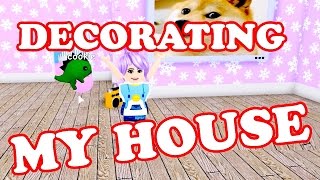 Roblox / DECORATING MY HOUSE!! / Meep City / GamingwithPawesomeTV