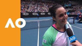 Ons Jabeur on-court interview (3R) | Australian Open 2020