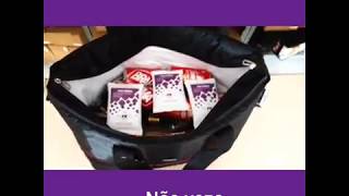 Bolsa Térmica Grande para Viagens Praia e Férias