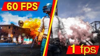 Играю в Pubg с 1 фпс | Розыгрыш 10т.р #фпс1топ1 | Обзор PLAYERUNKNOWN'S BATTLEGROUNDS